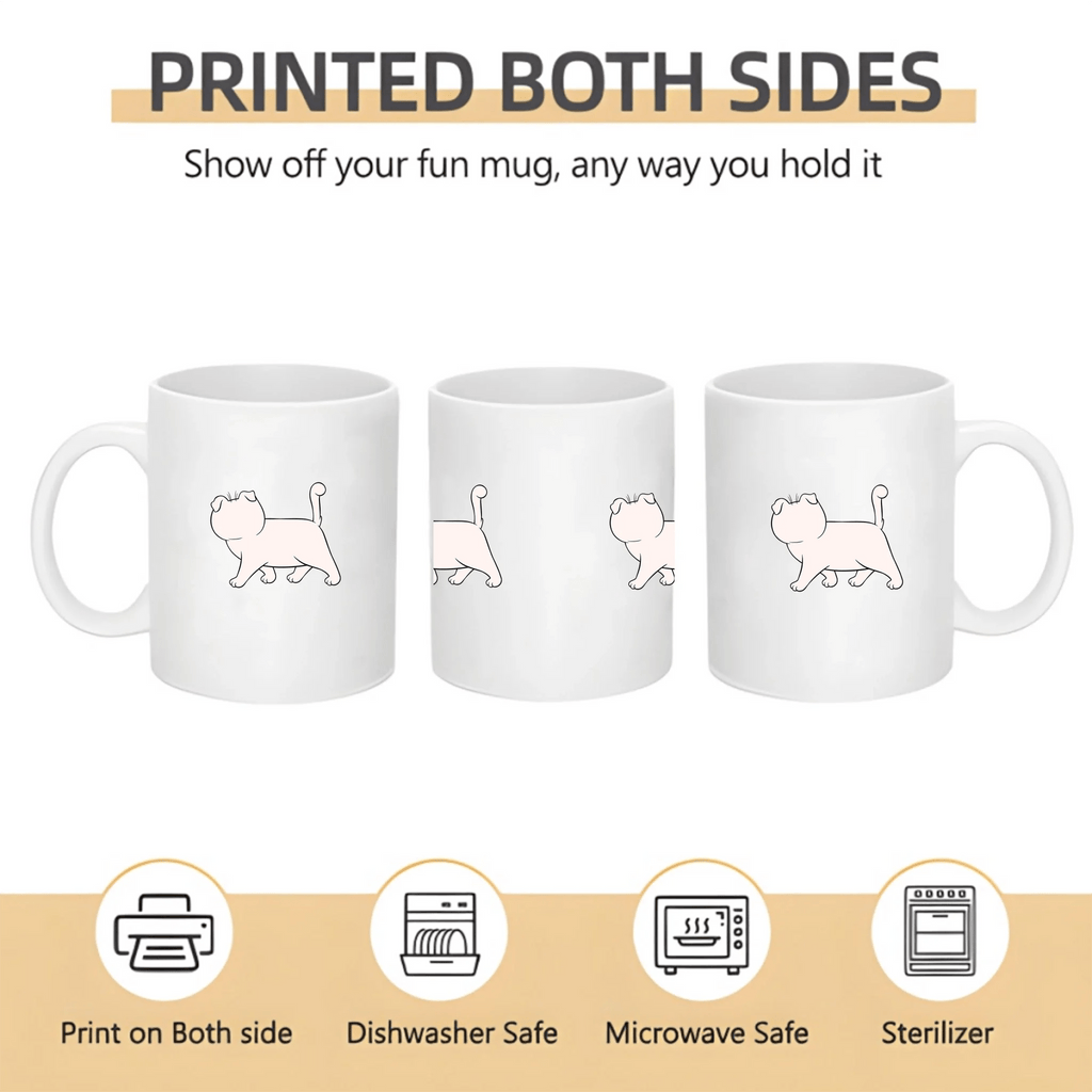 Good Morning Human Servant From Cats - Personalized Mug 688280 - DiyGiftly