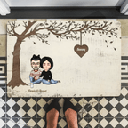 Grandkid Makes Life Grand - Personalized Mat 713426 - D - DiyGiftly