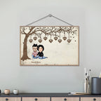 Grandkid Makes Life Grand - Personalized Wooden Plaque 713426 - DiyGiftly