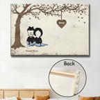 Grandkid Makes Life Grand - Personalized Wrapped Canvas 713426 - 714268 - DiyGiftly