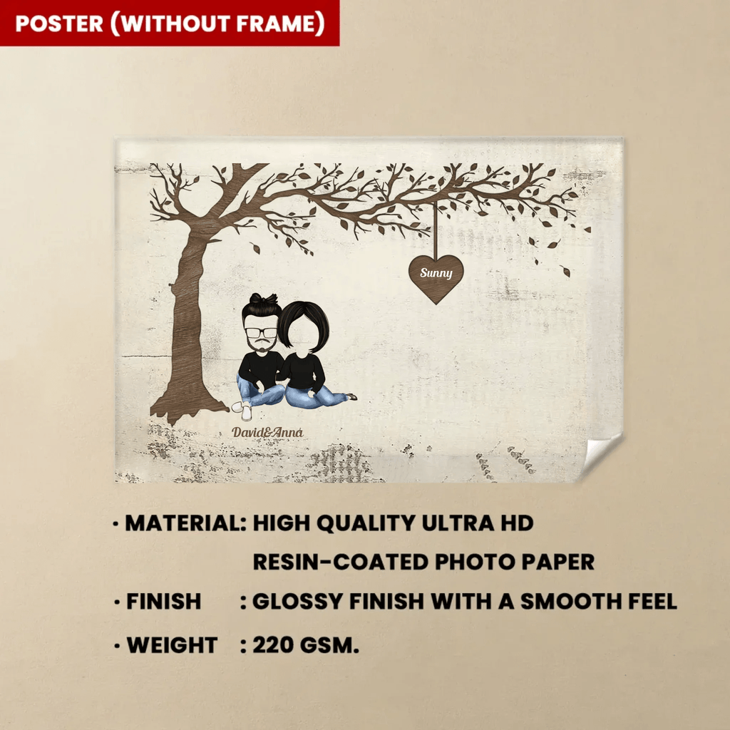 Grandkid Makes Life Grand - Personalized Wrapped Canvas 713426 - 714268 - DiyGiftly