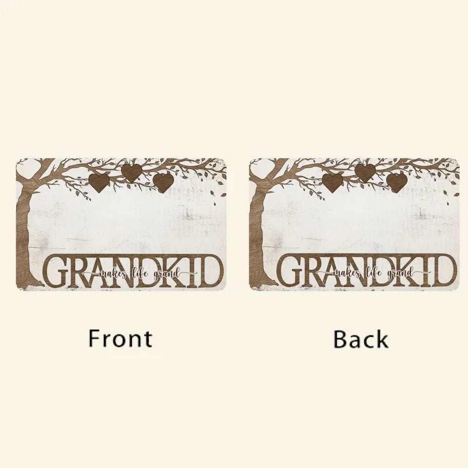 Grandkids Make Life Grand - Personalized Wallet Card 712315 - DiyGiftly