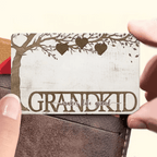Grandkids Make Life Grand - Personalized Wallet Card 712315 - DiyGiftly