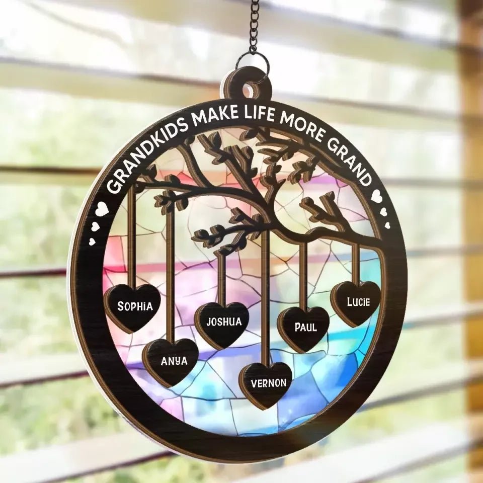 personalized design suncatcher memorial design