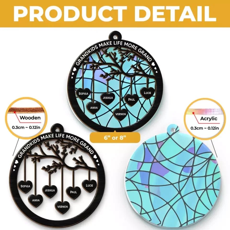 suncatcher acrylic personalized design memorial design