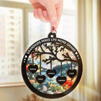 acrylic suncatcher personalized design photo tribute 8in 20cm 20cm