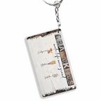 Grandkids Make Life More Grand - Personalized Acrylic Keychain - Birth Month Flowers 736361 - DiyGiftly
