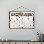 grandkids make life more grand wooden plaque personalized names grandparents day gift