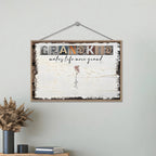 birth flower artwork wooden plaque with personalized names grandparents day gift