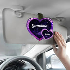 custom grandma belongs to car visor clip for grandma with custom details thoughtful gift