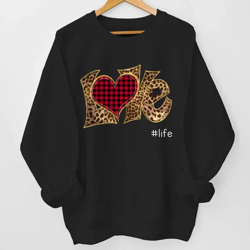 unisex sweatshirt Grandma Life Is the Best Life cozy everyday apparel for grandma