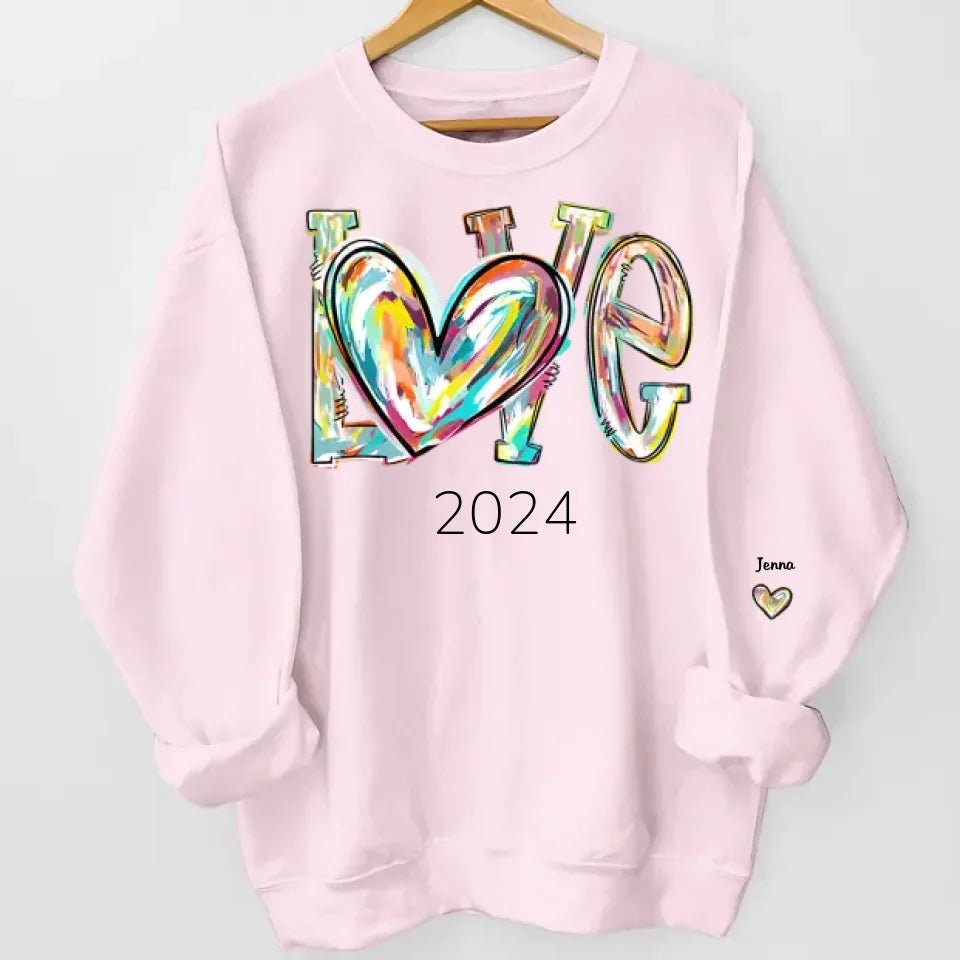 Grandma makes christmas special sleeve print cozy fit unisex sweatshirt christmas gift for grandparents