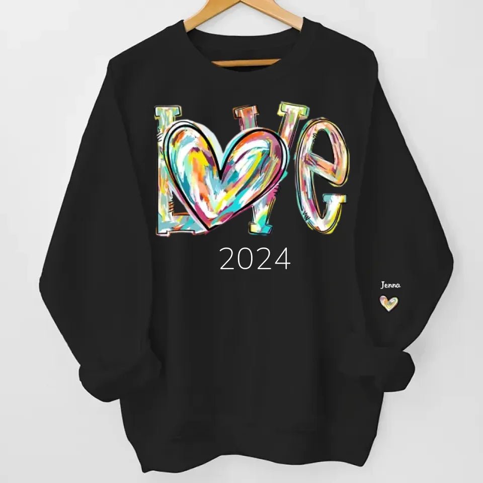 Grandma makes christmas special unisex sweatshirt personalized family names keepsake