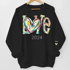 Grandma makes christmas special unisex sweatshirt personalized family names keepsake