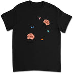 Soft floral everyday wear t shirt mothers day gift for grandparents