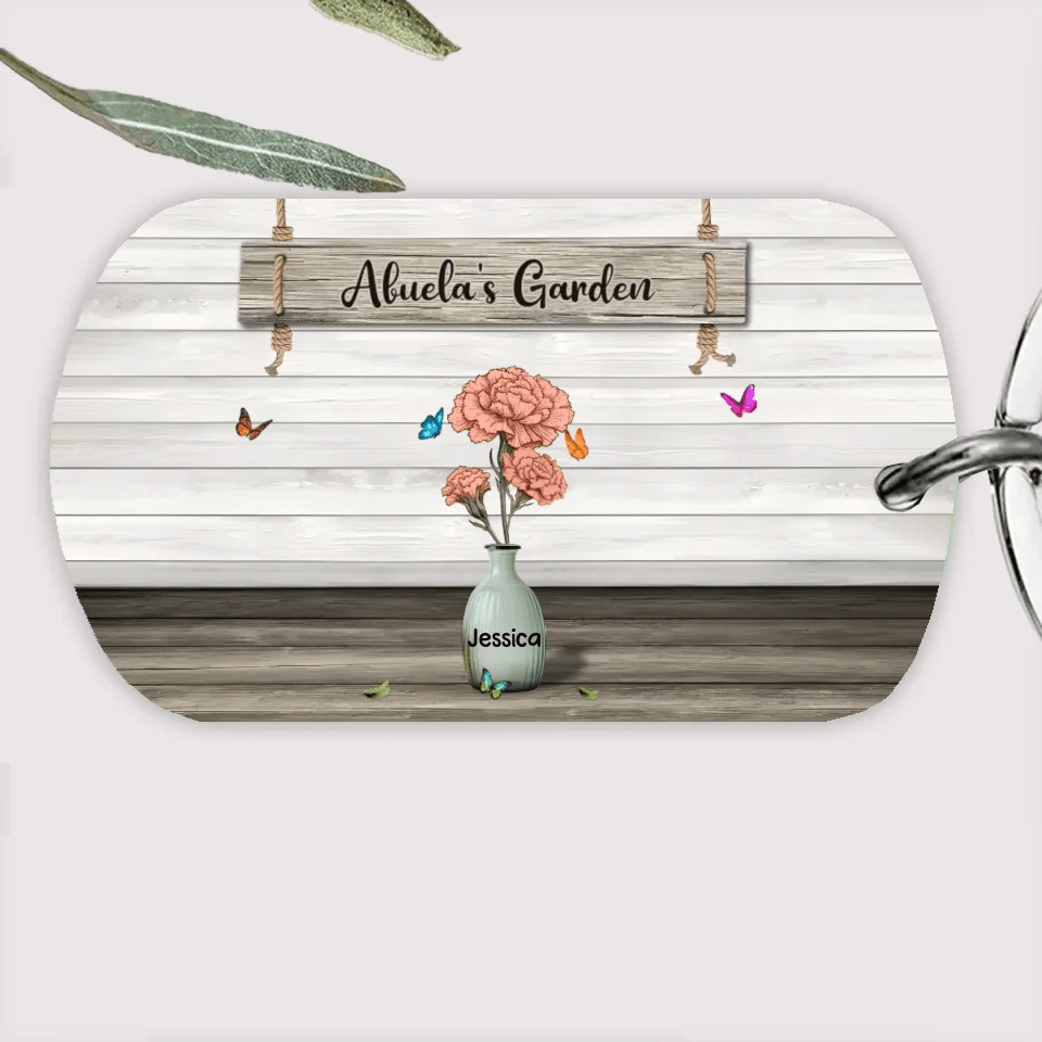 Grandma‘s Garden Birth Month Flowers Personalized Keychain, Mother's Day Gift For Grandma, Mom, Auntie 746133 - Y - DiyGiftly