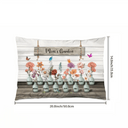 Grandma‘s Garden Birth Month Flowers Personalized Pillow, Mother's Day Gift For Grandma, Mom, Auntie 746113 - B - DiyGiftly