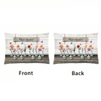Grandma‘s Garden Birth Month Flowers Personalized Pillow, Mother's Day Gift For Grandma, Mom, Auntie 746113 - B - DiyGiftly