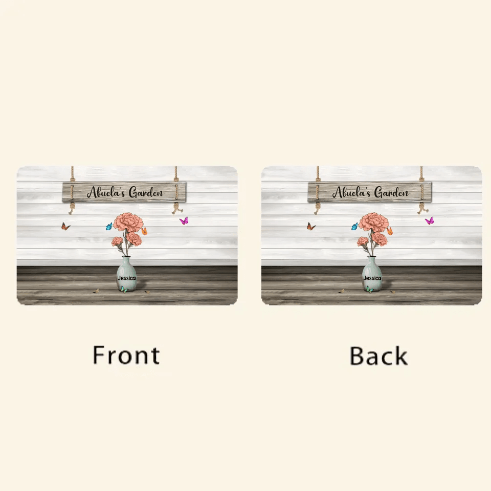 Grandma‘s Garden Birth Month Flowers Personalized Wallet Card, Mother's Day Gift For Grandma, Mom, Auntie 746113 - Q - DiyGiftly