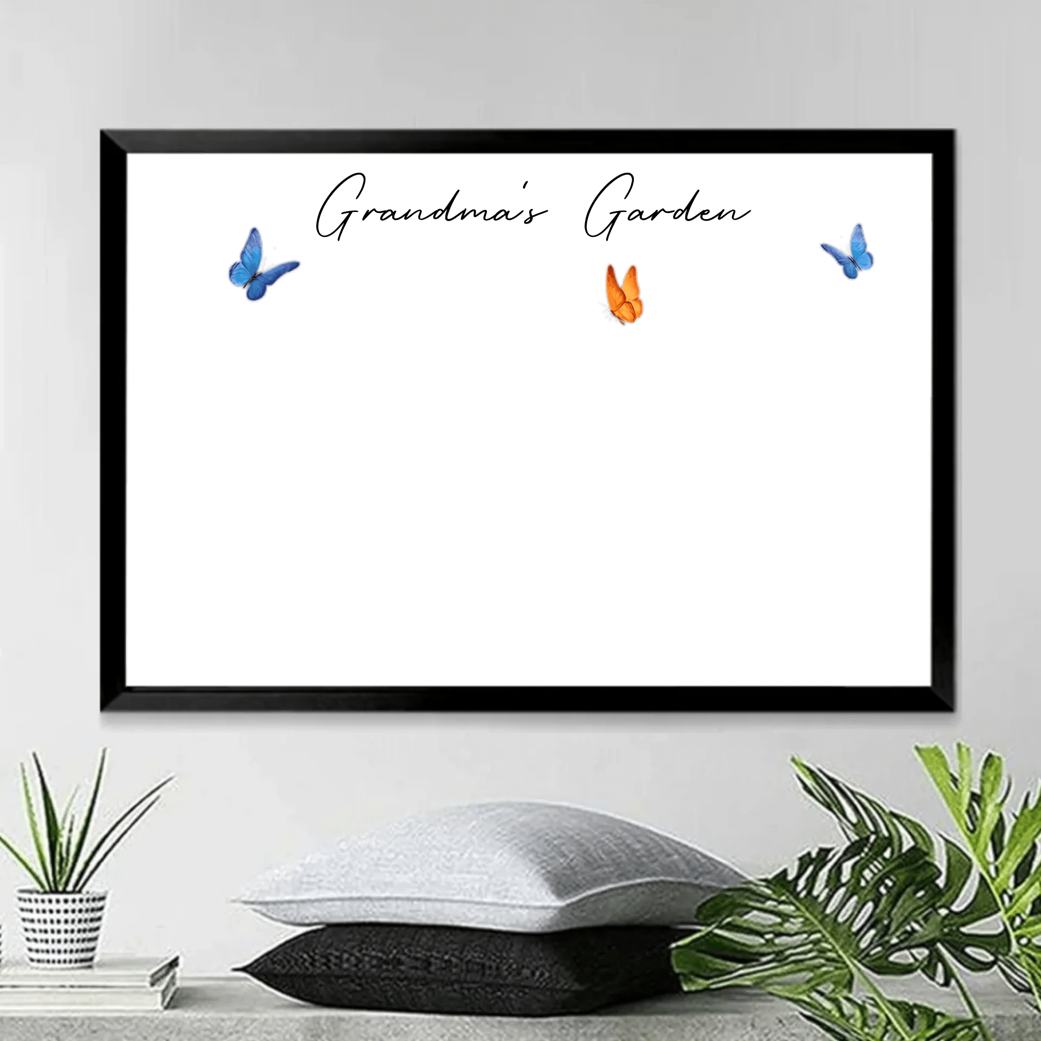 Grandma's Garden - Gift for grandma, grandpa, mom, dad - Personalized Canvas And Poster 737126 - 737253 - DiyGiftly