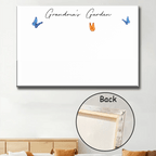 Grandma's Garden - Gift for grandma, grandpa, mom, dad - Personalized Canvas And Poster 737126 - 737253 - DiyGiftly