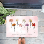 Grandma‘s Garden Love Grows Here Beautiful Birth Month Flower Gift For Grandma Mom 708257 - D - DiyGiftly