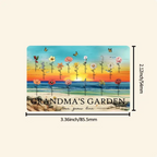Grandma's Garden Love Grows Here Beautiful Birth Month Flower Gift For Grandma Mom Personalized Wallet Card 684539 - DiyGiftly