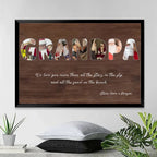 grandpa custom photo canvas personalized photo fathers day gift for grandpa