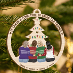 Grow Old Friends - Personalized Wooden Cutout Ornament 687426 - DiyGiftly