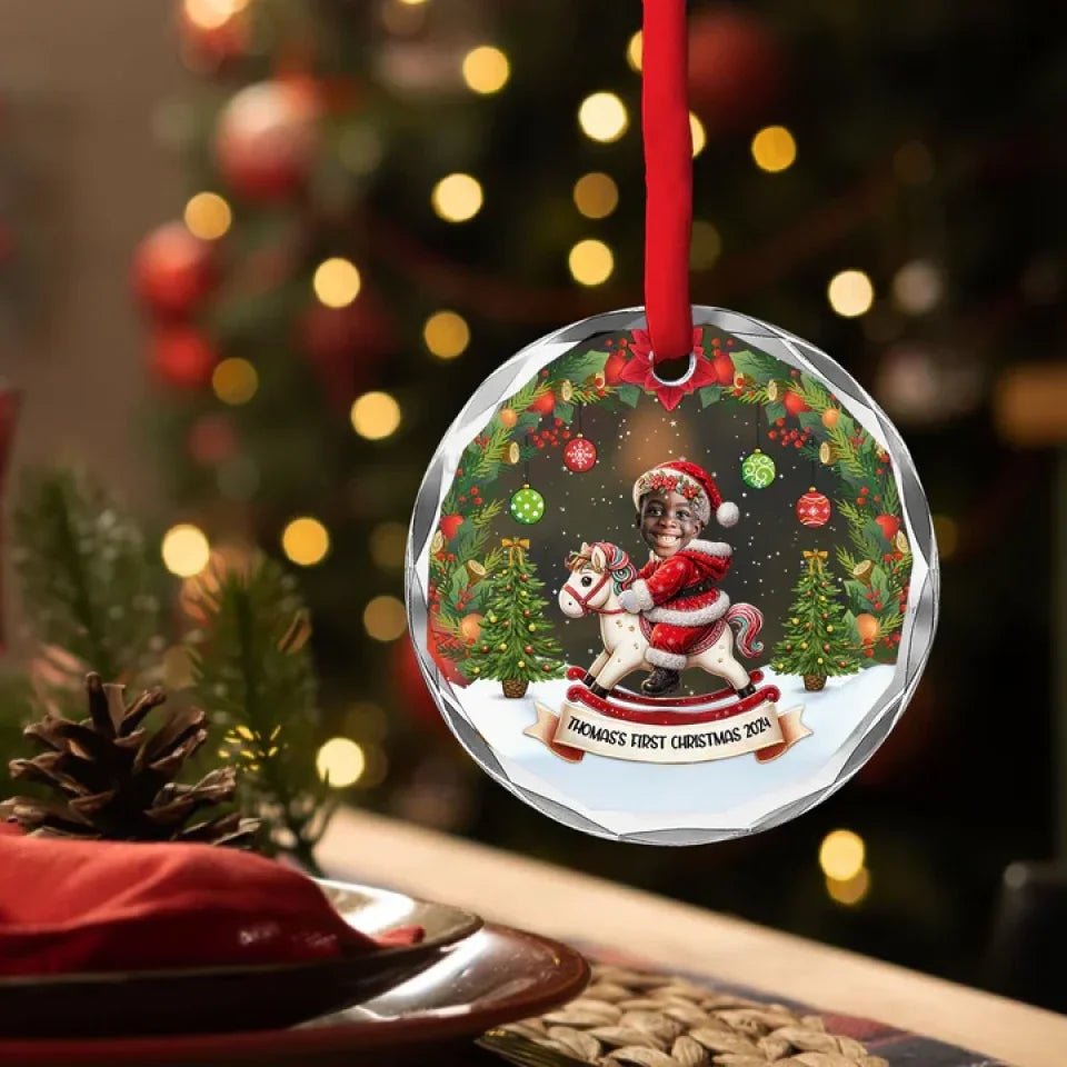 Hair Salon Christmas Tree Personalized Ornament, Gift For Hairdresser 721806 - DiyGiftly