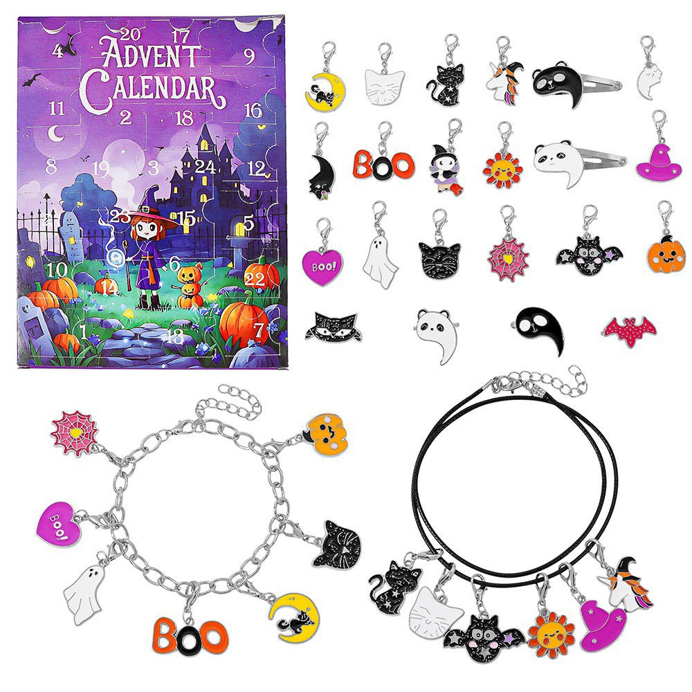 Halloween Charms Set – DIY Bracelets Jewelry Halloween Gifts for Kids - DiyGiftly