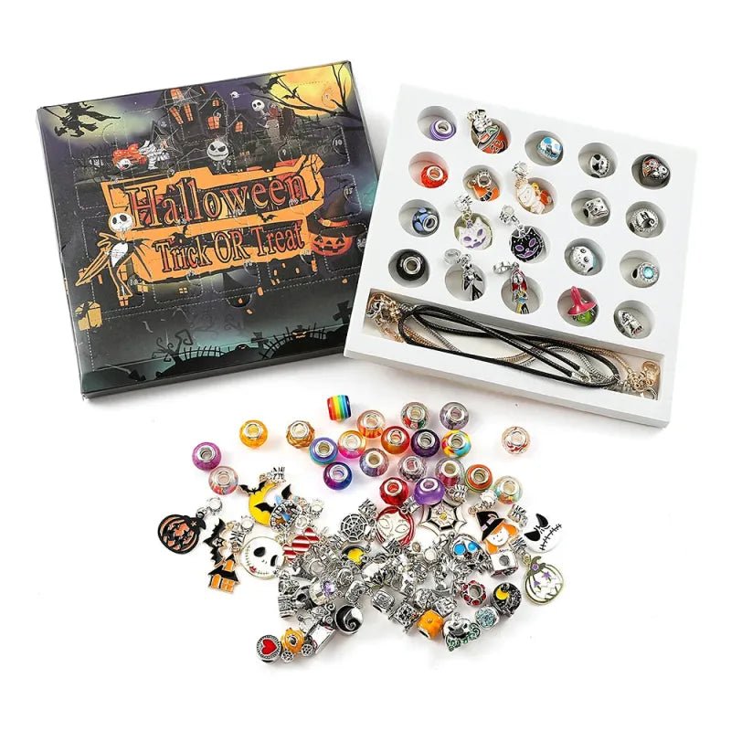 Halloween Charms Set – DIY Bracelets Jewelry Halloween Gifts for Kids - DiyGiftly