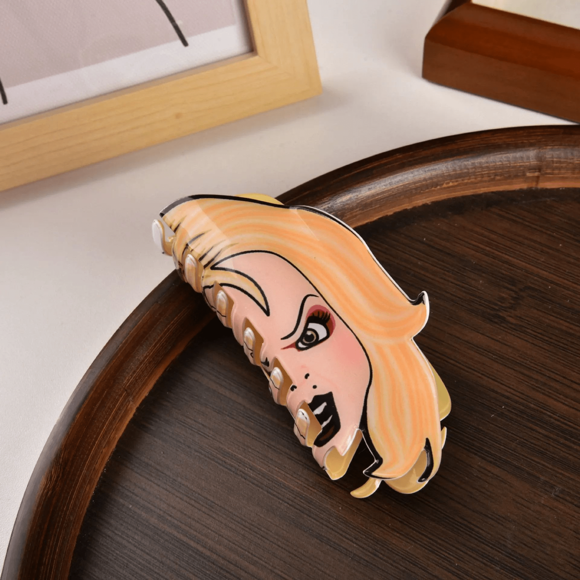 Halloween Clown Ghost Face Hair Clip Back Of The Head Hair Clip Shark Hair Clip Headdress Hairpin Ladies Halloween Gift - DiyGiftly