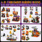 Halloween Theme Brick Figures – Creative Building Blocks Gift for Kids - DiyGiftly