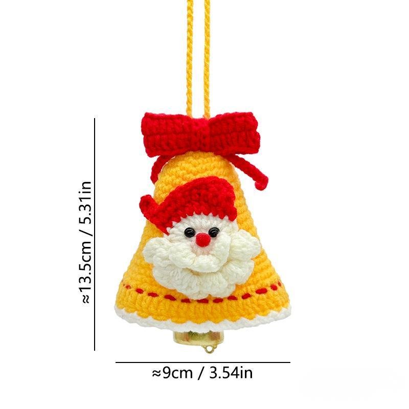 Hand - Knitted Christmas Tree Ornaments Home Decor Christmas Decorations Gift - DiyGiftly