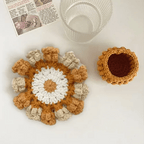 handmade crochet coaster set keepsake as a new home gift