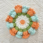 handmade crochet coaster set keepsake as a housewarming gift