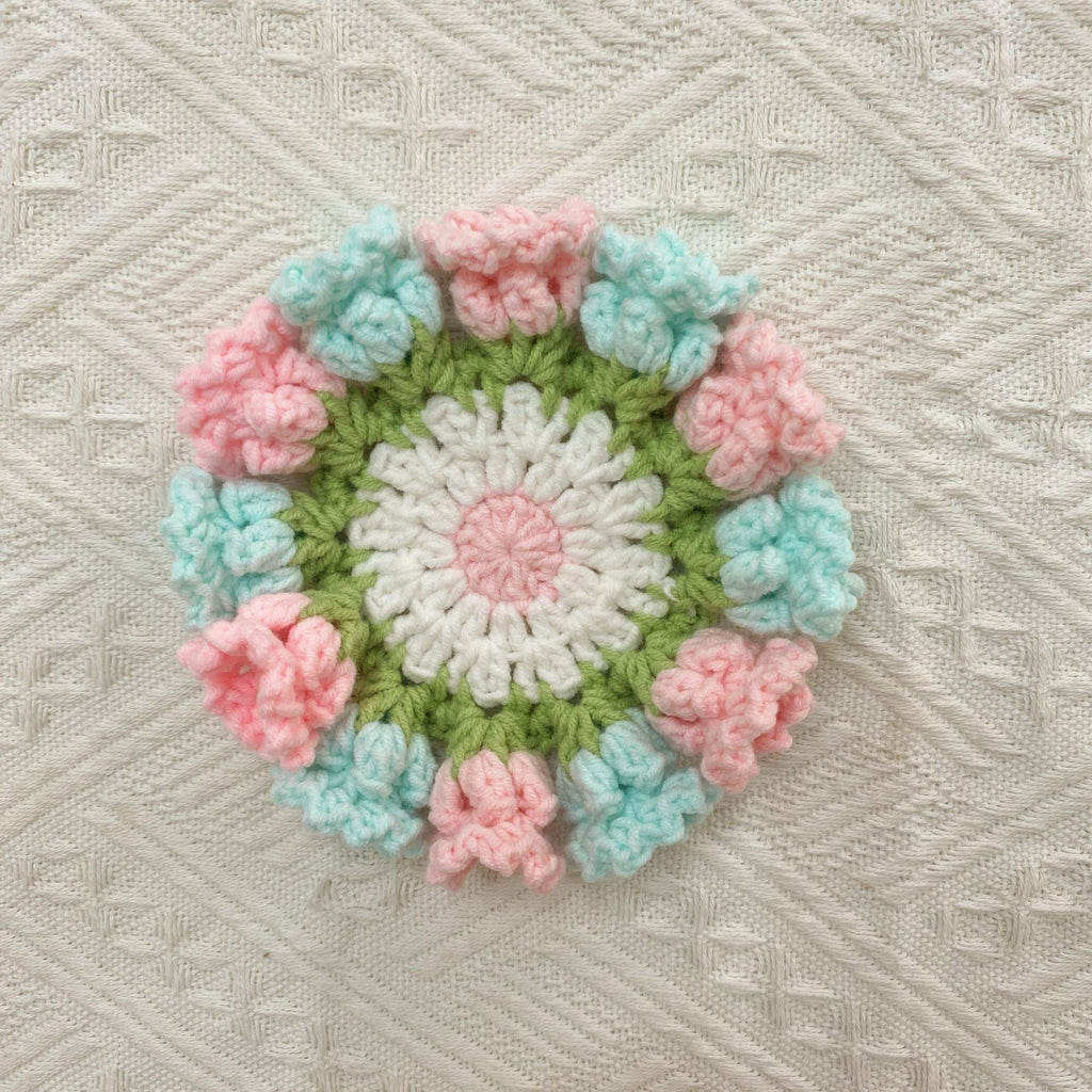 coaster set handmade crochet for coffee table decor