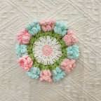 coaster set handmade crochet for coffee table decor