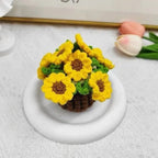 handmade crochet coaster keepsake for coffee table decor