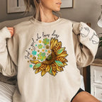 Happiness Starts With A Wet Nose And Ends With A Tail - Dog & Cat Personalized Custom Unisex Sweatshirt With Design On Sleeve - Gift For Pet Owners, Pet Lovers 686965 - DiyGiftly