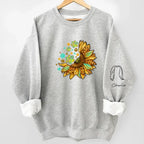 Happiness Starts With A Wet Nose And Ends With A Tail - Dog & Cat Personalized Custom Unisex Sweatshirt With Design On Sleeve - Gift For Pet Owners, Pet Lovers 686965 - DiyGiftly