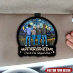 Have Fun Drive Safe Teens - Personalized Custom Car Visor Clip 751472 - DiyGiftly