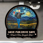 Have Fun Drive Safe Teens - Personalized Custom Car Visor Clip 751472 - DiyGiftly