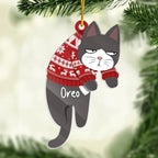 Have Yourself A Very Meowy Christmas - Cat Personalized CustomOrnament - Acrylic Custom Shaped - Christmas Gift For Pet Owners,Pet Lovers 671234 - 670673 - DiyGiftly