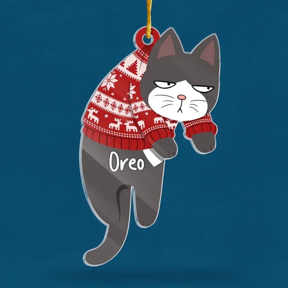 Have Yourself A Very Meowy Christmas - Cat Personalized CustomOrnament - Acrylic Custom Shaped - Christmas Gift For Pet Owners,Pet Lovers 671234 - 670673 - DiyGiftly