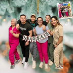 Heart Of Health - Personalized Photo Mica Ornament - Gift For Nurse 731716 - DiyGiftly