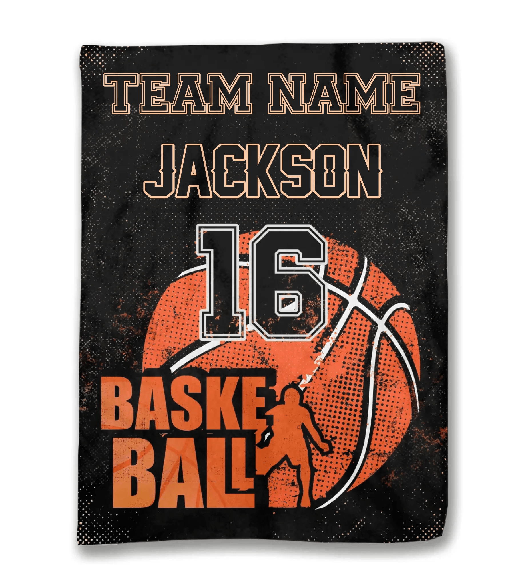 Hearts together, the ball is more powerful - personalized blanket 750634 - DiyGiftly