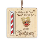 Here's A Few Bucks For Christmas - Personalized Wooden Ornament, Gift For Christmas - ORN159 678926 - 679288 - DiyGiftly