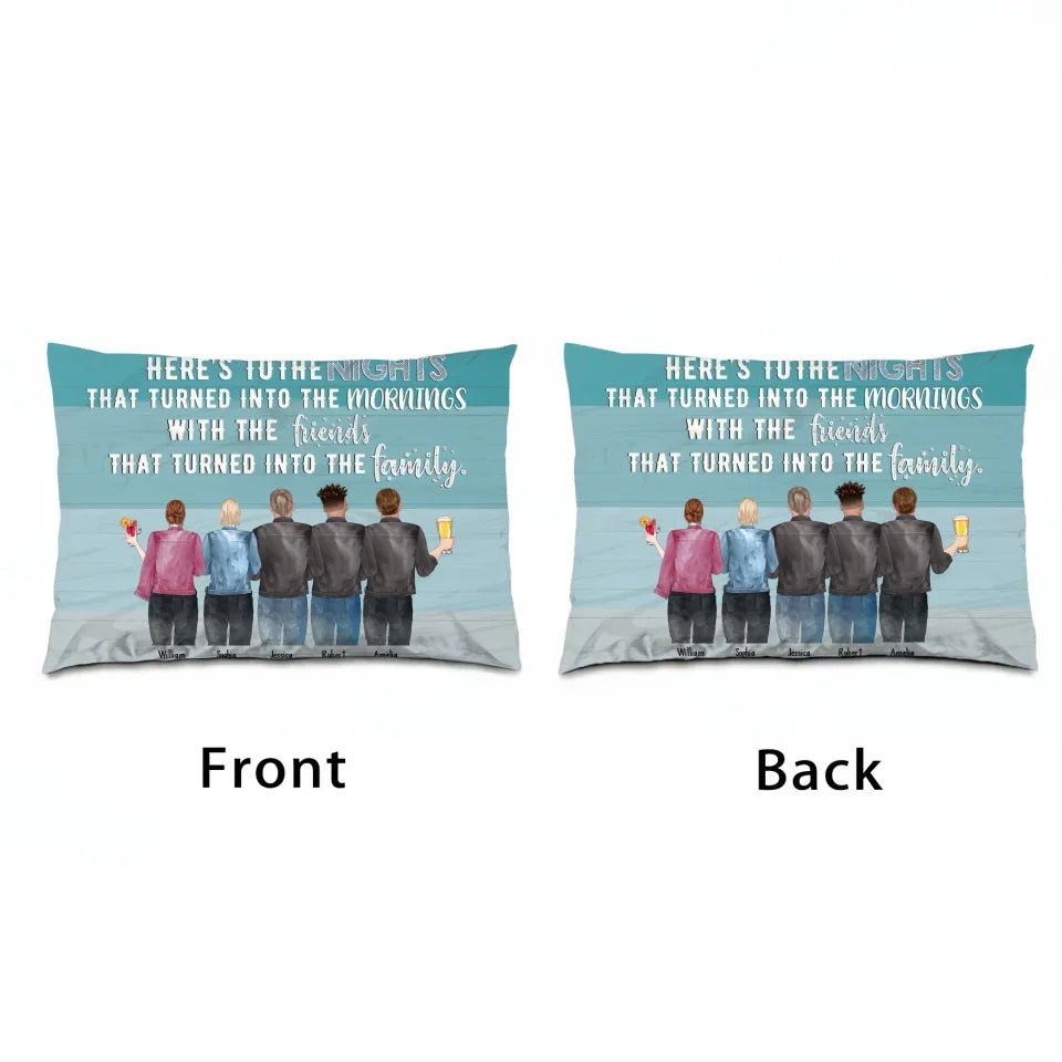 Here's To The Nights - Birthday Gift For Friends 713476 - B - DiyGiftly
